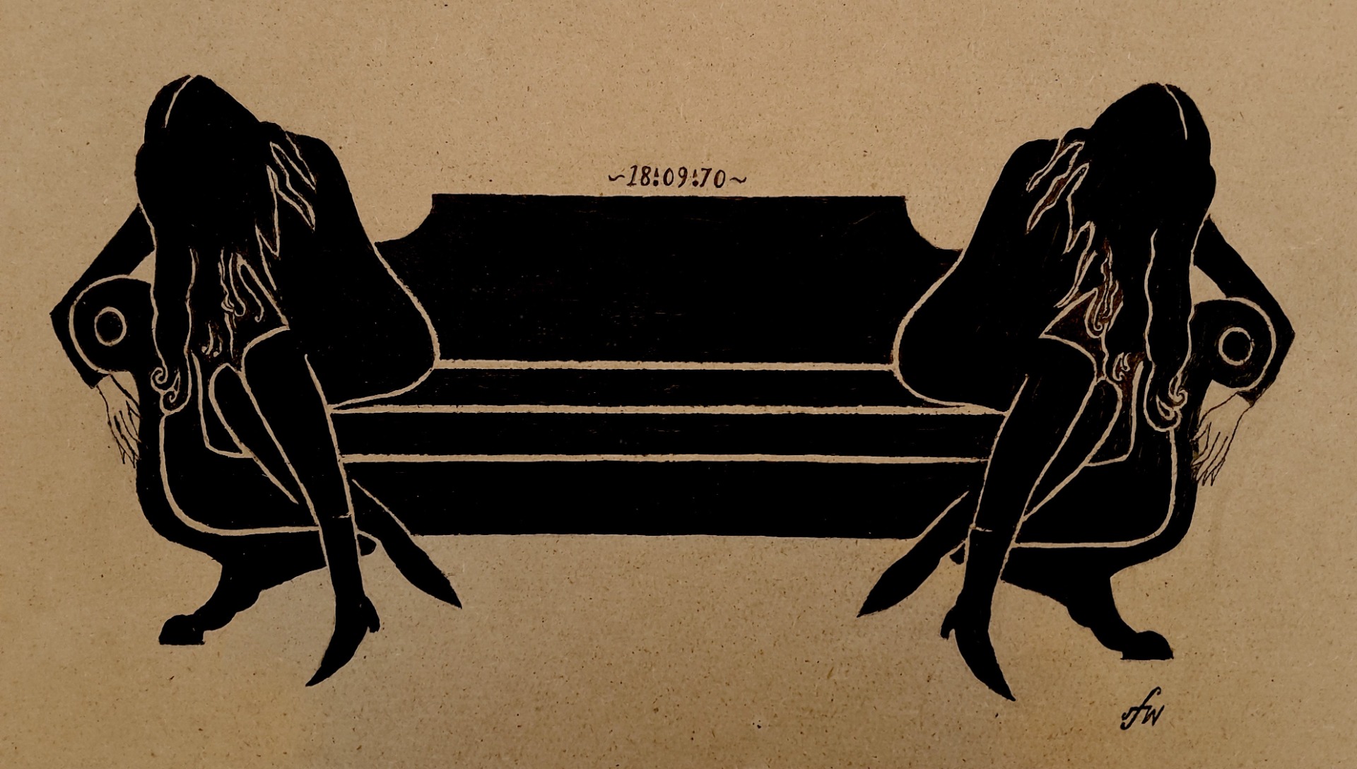 The Death of Jimi Hendrix by JF Whitney 2026 (acrylic/ink on board)